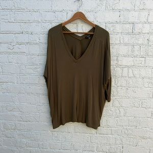 CQ by CQ army green tunic sz M/L